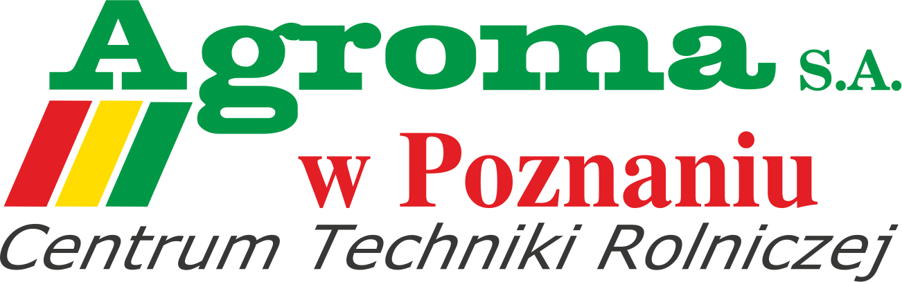 agroma s.a. w poznaniu z czarnym napisem
